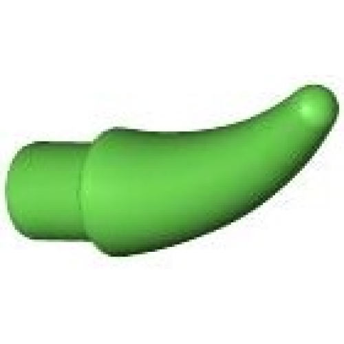 Деталь LEGO 53451 Barb / Claw / Horn / Tooth - Small - Bright Green