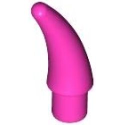 Barb / Claw / Horn / Tooth - Small - Dark Pink