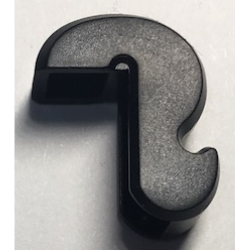 Деталь LEGO 15429 Cat Tail - Black