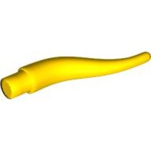 Деталь LEGO 13564 Cattle Horn, Long - Yellow