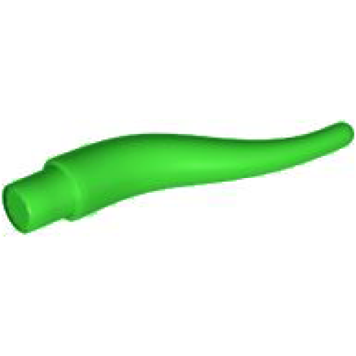 Деталь LEGO 13564 Cattle Horn, Long - Bright Green