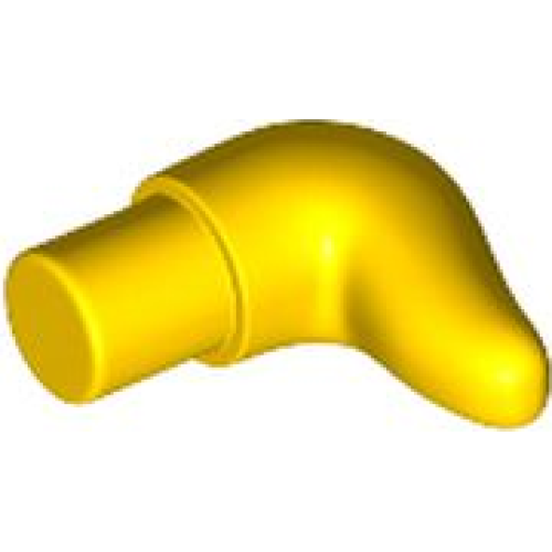 Деталь LEGO 64847 Cattle Horn, Short - Yellow