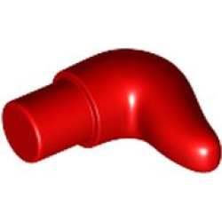 Cattle Horn, Short - Red