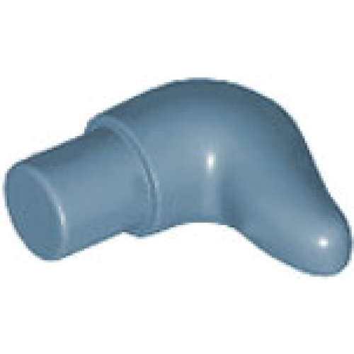 Деталь LEGO 64847 Cattle Horn, Short - Sand Blue