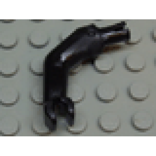 Деталь LEGO 43896 Creature Arm with Pin - Black