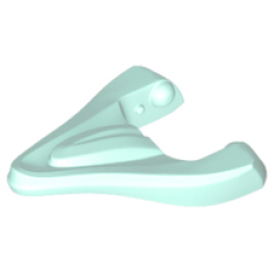 Creature Jaw Lower with Tongue - Light Aqua