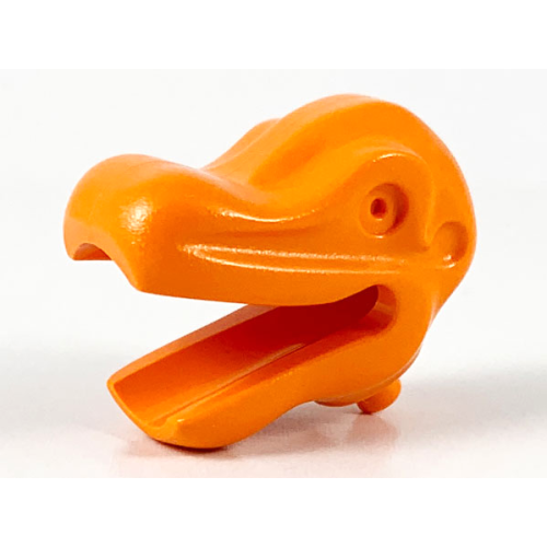 Деталь LEGO x158 Dinosaur Head Small - Orange