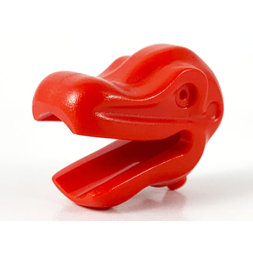 Деталь LEGO x158 Dinosaur Head Small - Red