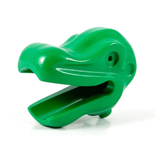 Деталь LEGO x158 Dinosaur Head Small - Green