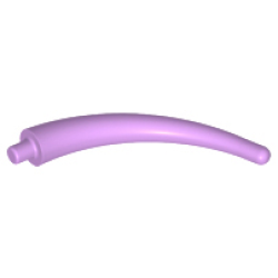 Dinosaur Tail End Section / Horn - Medium Lavender