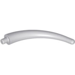 Dinosaur Tail End Section / Horn - Light Bluish Gray