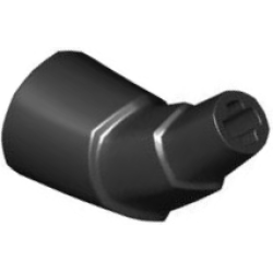 Dragon Tail / Horn Section Stepped - Black