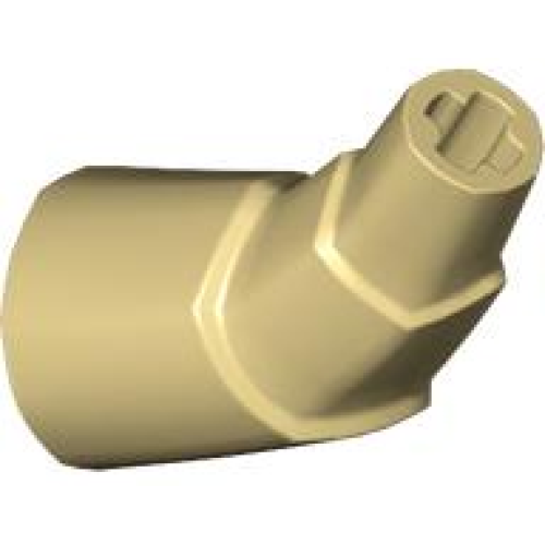 Деталь LEGO 2142 Dragon Tail / Horn Section Stepped - Tan