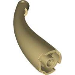 Dragon Tail / Neck Curved - Tan