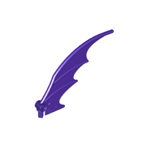 Деталь LEGO 55706 Dragon Wing 8 x 10 - Dark Purple
