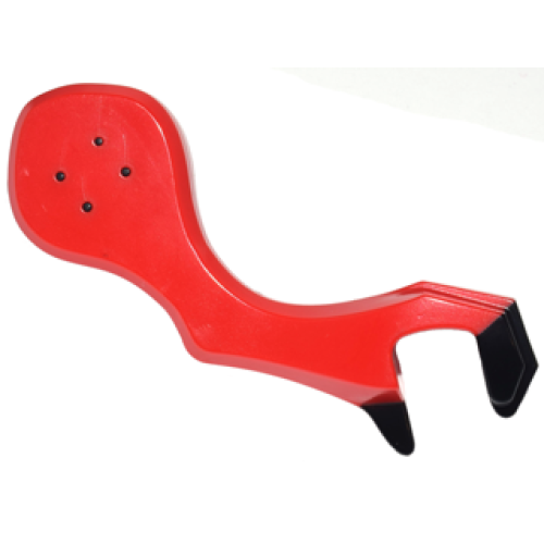 Деталь LEGO 59218pb01 Dragon Arm with Black Claws Pattern Right - Red