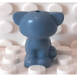 Cat, Friends Style, Sitting - Sand Blue Cat, Friends Style, Sitting - Sand Blue