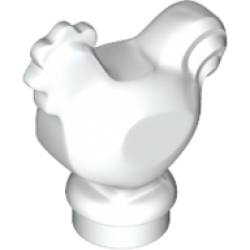 Chicken, Narrow Base - White Chicken, Narrow Base - White