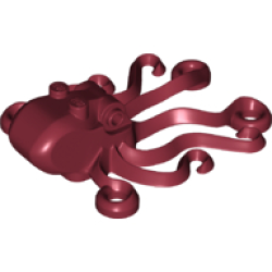 Octopus - Dark Red