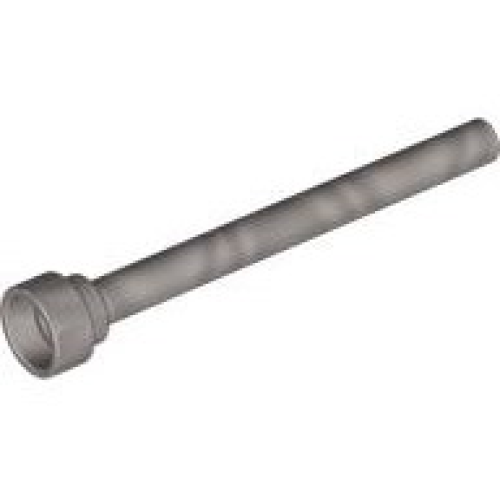 Деталь LEGO 3957b Antenna 4H - Flat Top - Metallic Silver