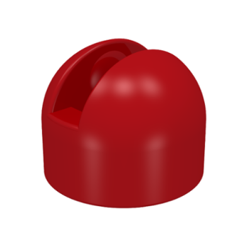Деталь LEGO 4592 Antenna Small Base - Red
