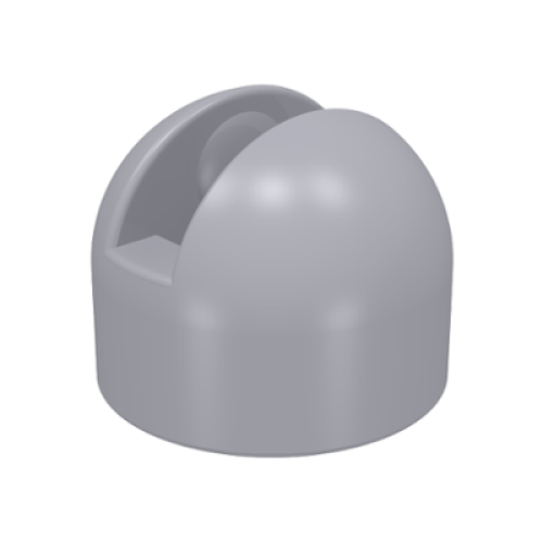 Деталь LEGO 4592 Antenna Small Base - Light Bluish Gray