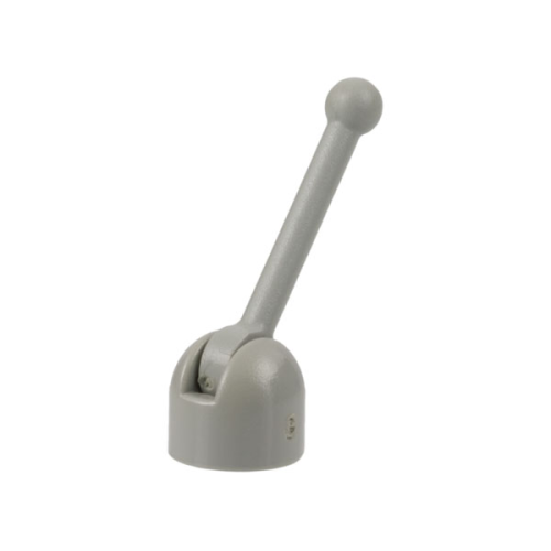 Деталь LEGO 4592c03 Antenna Small Base with Light Gray Lever (4592 / 4593) - Light Gray