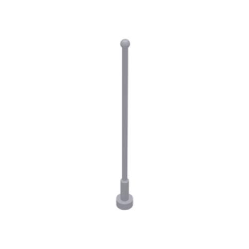 Деталь LEGO 2569 Antenna Whip 8H - Light Bluish Gray
