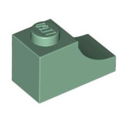 Arch 1 x 2 Inverted - Sand Green