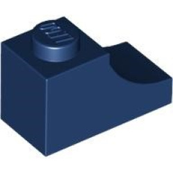 Arch 1 x 2 Inverted - Dark Blue