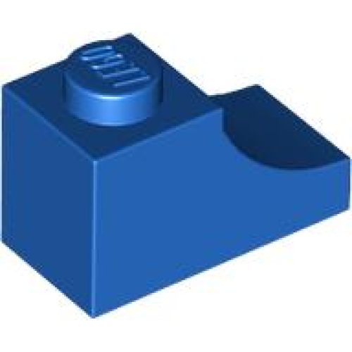 Деталь LEGO 78666 Arch 1 x 2 Inverted - Blue