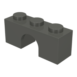 Arch 1 x 3 - Dark Gray