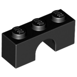 Arch 1 x 3 - Black
