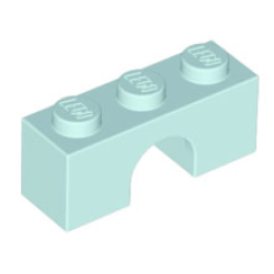 Arch 1 x 3 - Light Aqua