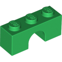 Arch 1 x 3 - Green