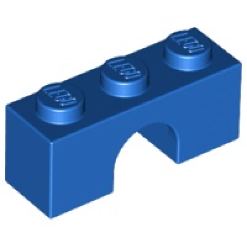Деталь LEGO 4490 Arch 1 x 3 - Blue