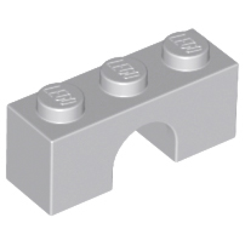 Деталь LEGO 4490 Arch 1 x 3 - Light Bluish Gray