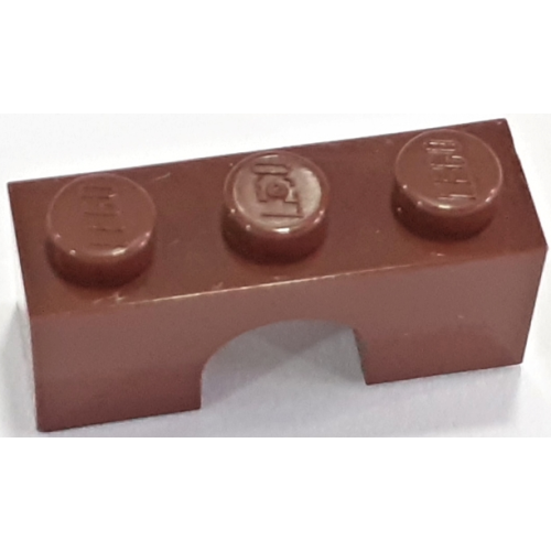 Деталь LEGO 4490 Arch 1 x 3 - Reddish Brown