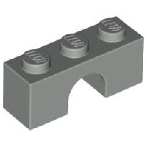 Деталь LEGO 4490 Arch 1 x 3 - Light Gray