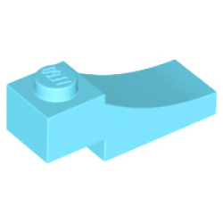Arch 1 x 3 Inverted - Medium Azure