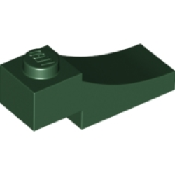 Arch 1 x 3 Inverted - Dark Green