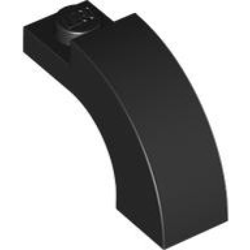 Деталь LEGO 5843 Arch 1 x 3 x 1 2/3 Curved Top - Black