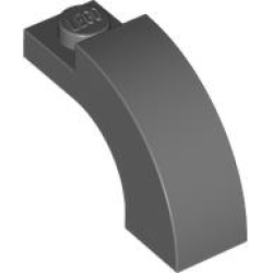 Arch 1 x 3 x 1 2/3 Curved Top - Dark Bluish Gray