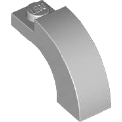 Arch 1 x 3 x 1 2/3 Curved Top - Light Bluish Gray