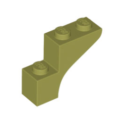 Arch 1 x 3 x 2 - Olive Green