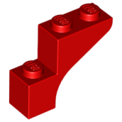 Arch 1 x 3 x 2 - Red