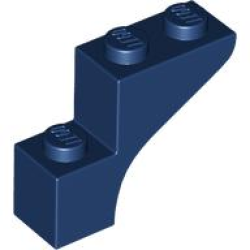 Arch 1 x 3 x 2 - Dark Blue
