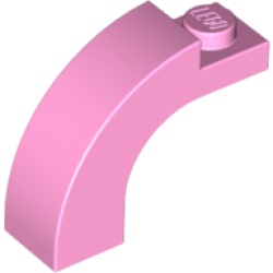 Arch 1 x 3 x 2 Curved Top - Bright Pink