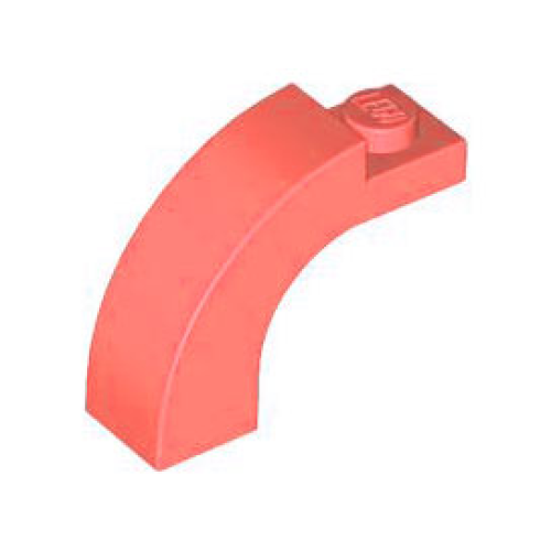 Деталь LEGO 6005 Arch 1 x 3 x 2 Curved Top - Coral