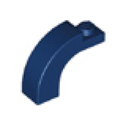 Arch 1 x 3 x 2 Curved Top - Dark Blue